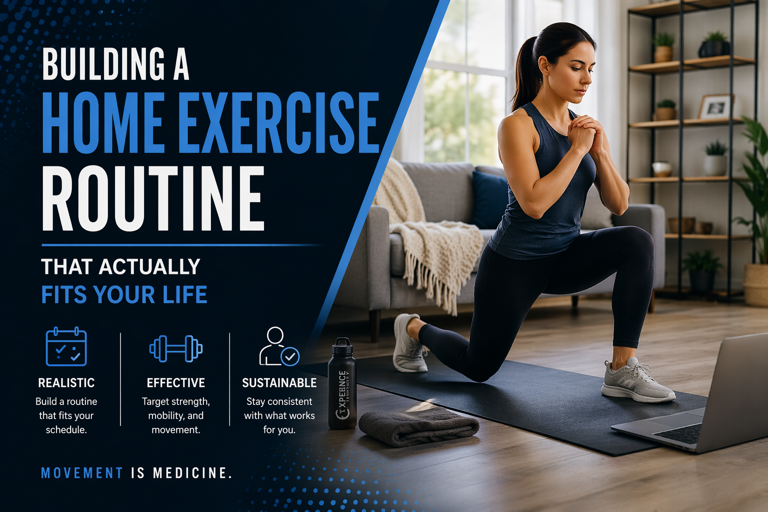 Building a Home Exercise Routine That Actually Fits Your Life